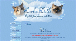 Desktop Screenshot of luvleedolls.com